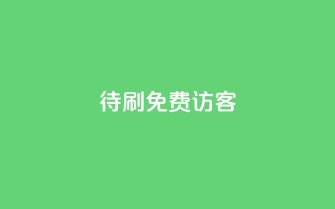 qq待刷免费访客 - 免费访客方法大揭秘! 第1张 qq待刷免费访客 - 免费访客方法大揭秘! 第1张