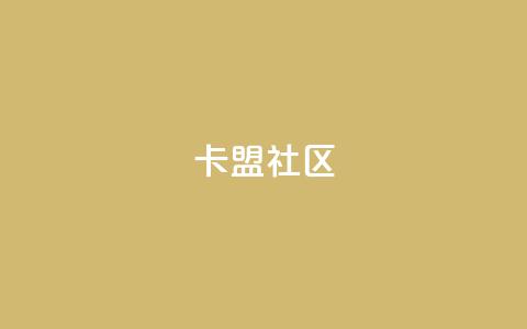 卡盟社区 - 卡盟社区:聚焦数字服务的新兴平台探索~ 第1张 卡盟社区 - 卡盟社区:聚焦数字服务的新兴平台探索~ 第1张