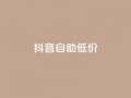 抖音自助低价,01元一万赞网站 - 网红商城24小时下单平台 - 1元小红书秒刷1000粉