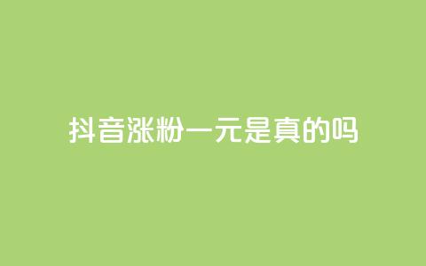 抖音涨粉一元是真的吗,抖音怎么与对方取得联系 - qq访问量免费领 qq空间说说赞点赞在线平台  第1张