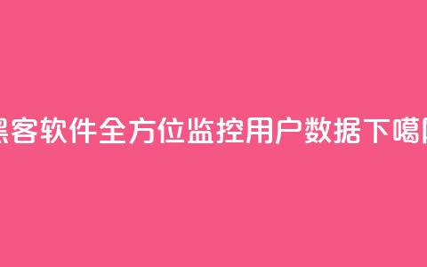 黑客软件QQ:全方位监控用户数据 第1张 黑客软件QQ:全方位监控用户数据 第1张