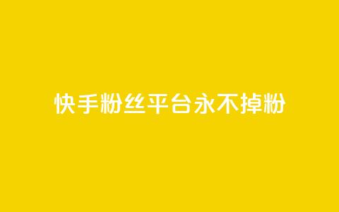 快手粉丝平台+永不掉粉,抖音有效涨粉网站 - 抖音1:10充值入口 快手买站一块钱1000粉  第1张