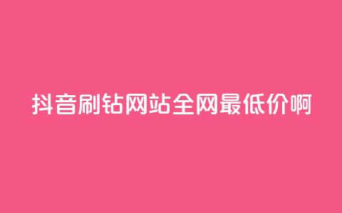 抖音刷钻网站全网最低价啊,抖音24小时在线下单平台免费 - pdd助力平台 拼多多成交花费太高怎么解决  第1张