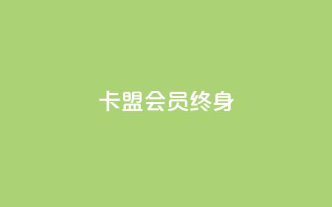 卡盟qq会员 终身 - 终身QQ会员卡盟服务，尽享无限特权与福利~  第1张