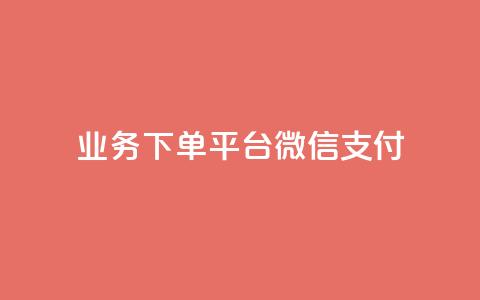 KS业务下单平台微信支付,抖音业务卡盟网站最低价 - 快手业务网站 抖音作品赞24小时平台  第1张