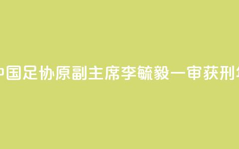 中国足协原副主席李毓毅一审获刑11年 第1张 中国足协原副主席李毓毅一审获刑11年 第1张