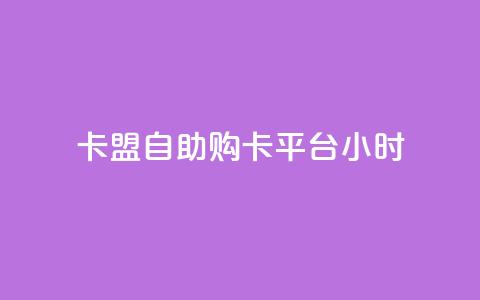 卡盟自助购卡平台24小时,快手24小时自助免费下单软件 - 拼多多自助砍价网站 骗了700元对方报警了  第1张