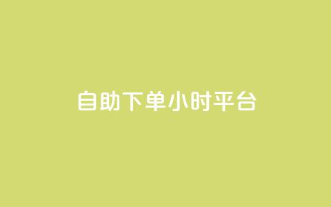 自助下单24小时平台,低价抖音业务网 - 点赞粉丝下单网站 王者荣耀主页赞自助平台  第1张
