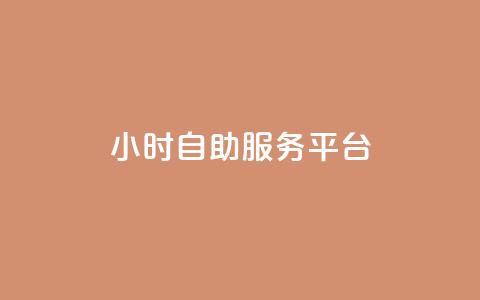 24小时自助服务平台,快手一块钱100个 - 抖音播放量充值网站 一块钱100个赞抖音网站  第1张