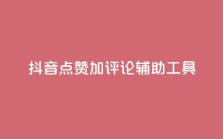 抖音点赞加评论辅助工具 - 提高抖音视频互动率的点赞评论利器!