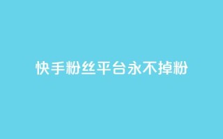 快手粉丝平台+永不掉粉,qq钻业务卡盟 - qq互联官网手机版 - 涨粉丝的7种方法