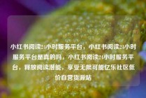 小红书阅读24小时服务平台，小红书阅读24小时服务平台是真的吗，小红书阅读24小时服务平台，释放阅读潜能，享受无限可能亿乐社区低价自营货源站